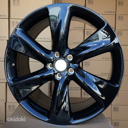 R21x9.5  5X114.3  ET  50  66.1  BY258  Black (BL)  For INFINITI  (Z1)