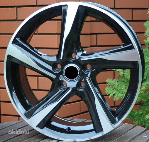 R18x7.5  5X108  ET  49  67.1  BY115  Black Polished (MB)  For VOLVO  (Z3)