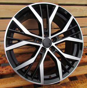 R16x7  5X112  ET  45  57.1  BK713  Black Polished+Powder Coating (MBPC)  For VW  (D4) (1 foto / 1)