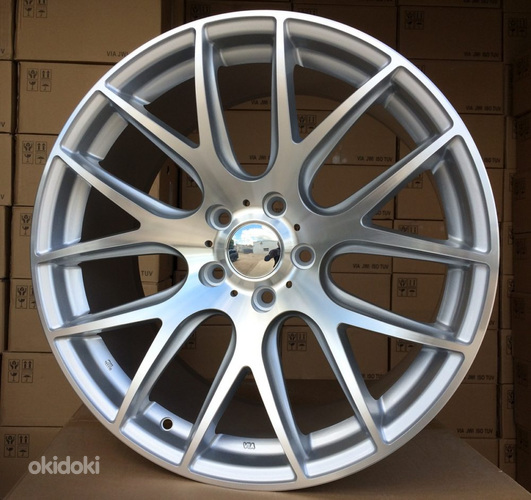 R19x8.5  5X120  ET  35  72.6  BK663  Machined Silver (MS)  For BMW  (K4)  (Rear+Front)