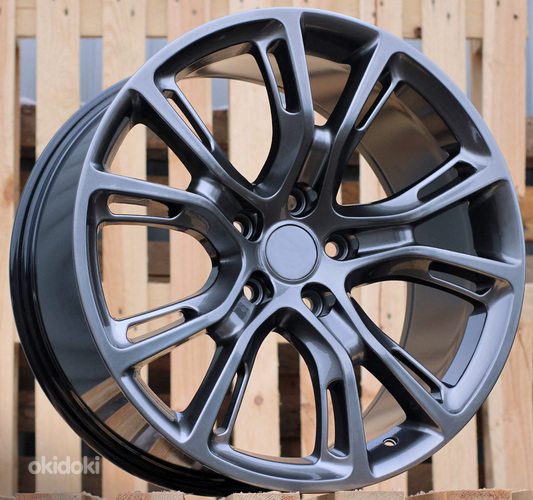 R22x9  5X127  ET  34  71.5  BK568  (BY1288)  Hyper Black (HB)  For JEEP  (Z1)