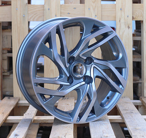 R16x7  4X108  ET  25  65.1  BK607  Grey Polished (MG)  For CITRO  (D5) (1 foto / 1)