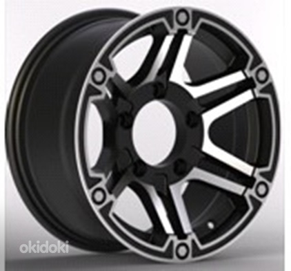 R16x8  5X114.3  ET  0  83.1  BK618  Black Polished (MB)  For 4X4  (K3)