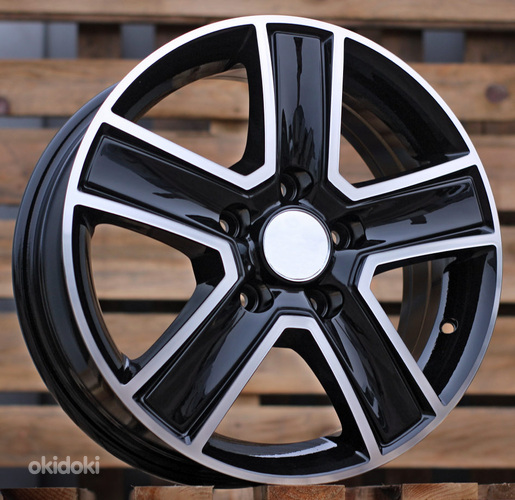R16x6.5  5X118  ET  45  71.1  BK473  Black Polished (MB)  For 4X4  (Z4+R)  ((max 1250kg))