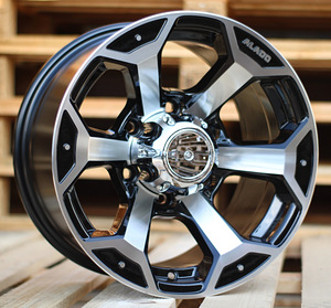 R16x8  5X139.7  ET  0  110.5  BK321  Black Polished (MB)  For 4X4  (Z2) (1 foto / 1)