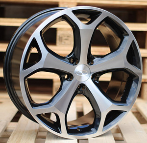R18x8  5X108  ET  50  63.3  BK386  Black Polished (MB)  For FORD  (K4) (1 foto / 1)