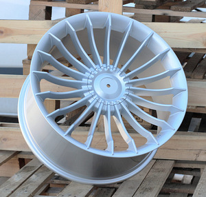 R20x9.5  5X120  ET  20  72.6  BK273  Silver Shining (SS)  For BMW  (K2+K4)  (ALPINA Style Rear+Front) (1 foto / 1)