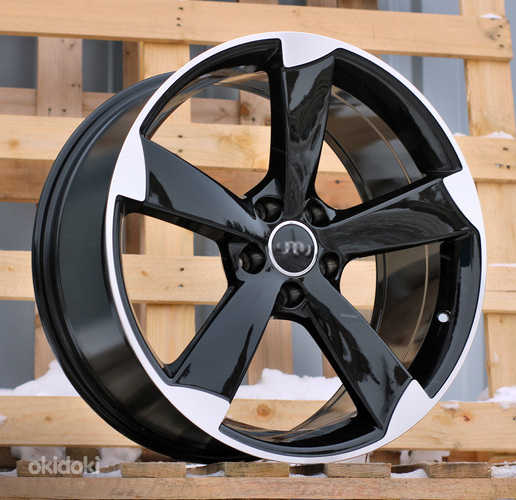 R19x8.5  5X112  ET  45  66.5  BK217  (BY939)  Black Polished (MB)  For AUD  (Z1)