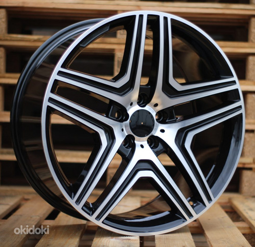 R19x8.5  5X112  ET  43  66.6  BK206  (XF759)  Black Polished (MB)  For MER  (P1+P2+K4)