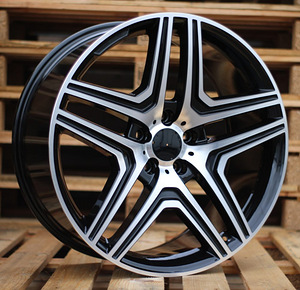 R22x10  5X112  ET  46  66.6  BK206  (BY157)  Black Polished (MB)  For MER  (Z2) (1 foto / 1)