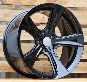 R19x10  5X120  ET  14  74.1  BK086  Black (BL)  For BMW  (K4+P+K2)  (Rear+Front) (1 foto / 1)