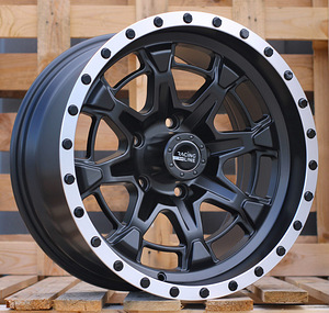 R17x9  5X127  ET  M6  78.1  B5995  Black Half Matt+Polished Lip (BLHMPL)  For 4X4  (R+P) (1 foto / 1)
