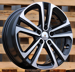 R17x7  5X108  ET  50  65.1  B5959  Black Polished (MB)  For CITRO  (P+K4)  (HYBRID FORGED) (1 foto / 1)