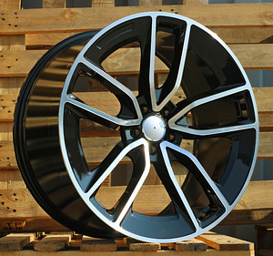 R22x11  5X112  ET  42  66.6  B5949  Black Polished (MB)  For MER  (P+Z7)  (New GLS/GLE (Rear+Front)) (1 foto / 1)