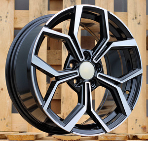 R17x7.5  5X100  ET  35  57.1  B5952  Black Polished (MB)  For VW  (K3) (1 foto / 1)