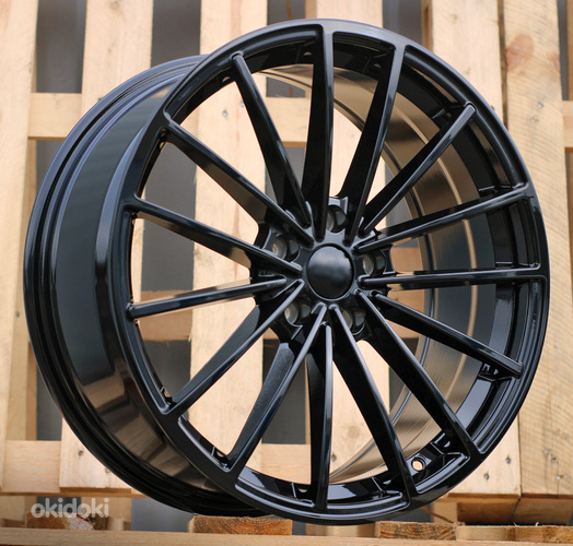 R17x7.5  5X112  ET  51  57.1  B5937  Black (BL)  For VW  (K2)