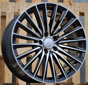 R18x8  5X112  ET  40  66.6  B5909  (FBX149)  Black Polished (MB)  For MER  (Z7)  (HYBRID FORGED) (1 foto / 1)