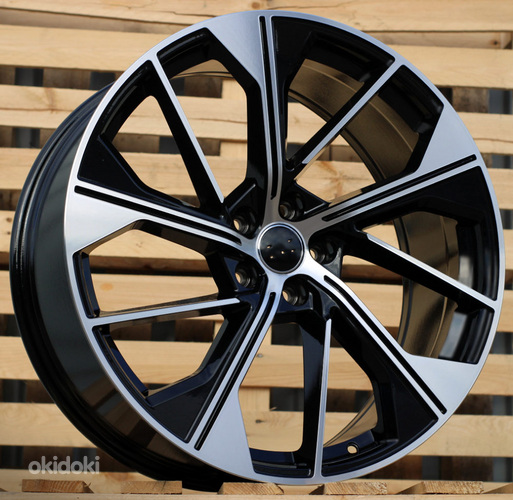 R18x8  5X112  ET  39  66.5  B5907  (IN5006)  Black Polished (MB)  For AUD  (P2+Z6)