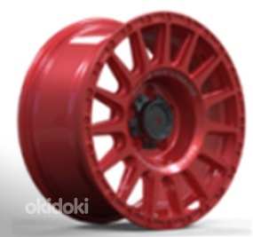 R17x8  6X139.7  ET  0  110.1  B5877  Full Red (FR)  For 4X4  (K3)