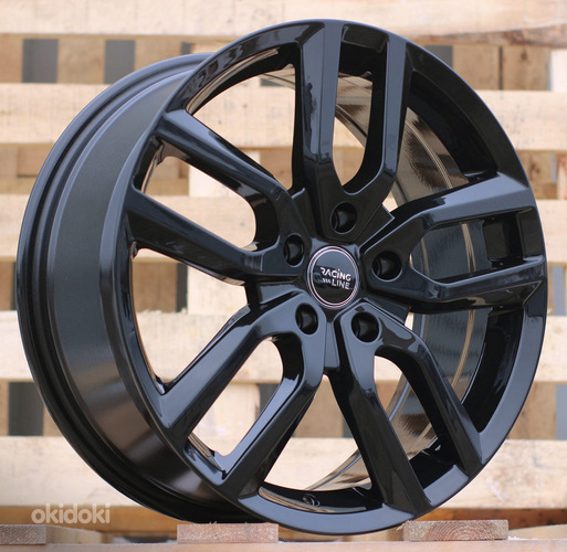 R16x6.5  5X114.3  ET  42  67.1  B5883  Black (BL)  For RACIN  (R)