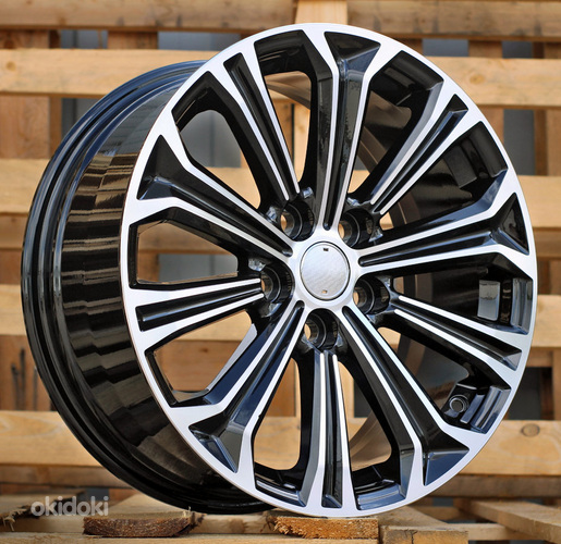R16x6.5  5X114.3  ET  40  60.1  B5845  Black Polished (MB)  For TOYOT  (K2+L6+P)