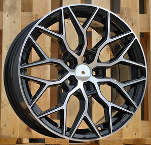 R17x7.5  5X108  ET  40  67.1  B5812  Black Polished (MB)  For RACIN  (K4+R)  (Style Vossen) (1 foto / 1)