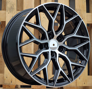 R18x8  5X114.3  ET  40  73.1  B5812  Black Polished (MB)  For RACIN  (P2+P)  (Style Vossen) (1 foto / 1)