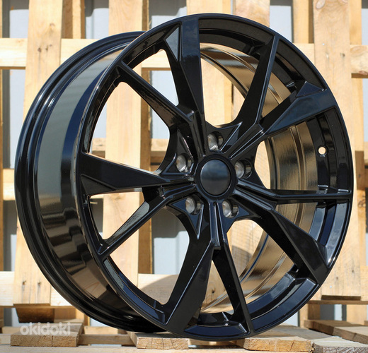 R18x7.5  5X112  ET  45  57.1  B5808  (IN5595)  Black (BL)  For VW  (Z3)