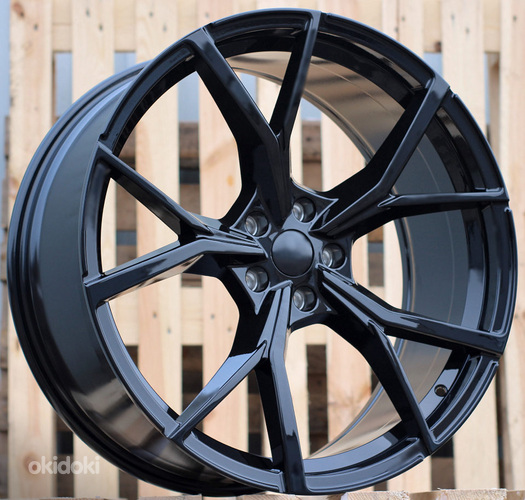 R20x8.5  5X112  ET  38  57.1  B5801  (IN5499)  Black (BL)  For VW  (M)