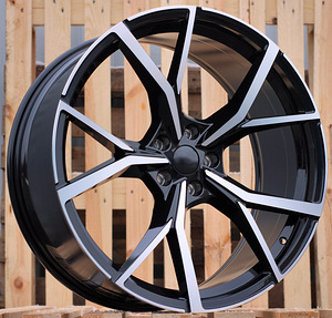 R17x7.5  5X112  ET  41  57.1  B5801  Black Polished (MB)  For VW  (D3) (1 foto / 1)