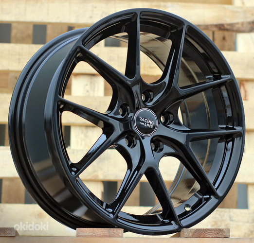 R17x7.5  5X112  ET  40  66.5  B5796  Black (BL)  For BMW  (P)