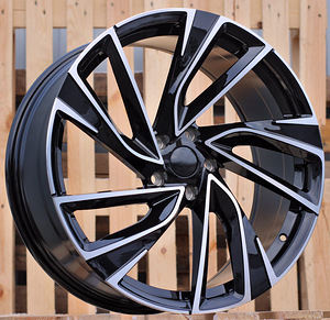 R20x8.5  5X112  ET  41  57.1  B5772  (IN5481)  Black Polished (MB)  For VW  (K7+P2)  ((AKC 120 Eur)) (1 foto / 1)