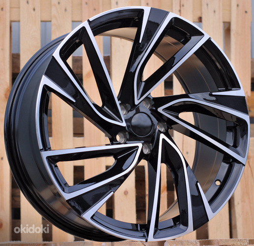 R16x7  5X112  ET  40  57.1  B5772  (IN5481)  Black Polished (MB)  For VW  (K3)