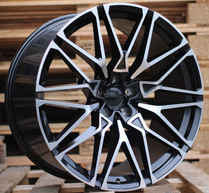 R22x10  5X120  ET  37  74.1  B5771  (B16/HE5063)  Black Polished (MB)  For BMW  (K7?)  (Rear+Front) (1 foto / 1)
