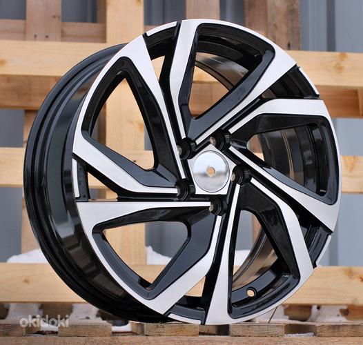 R17x7  5X114.3  ET  43  66.1  B5762  Black Polished (MB)  For RENAU  (K2+P)