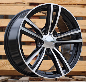 R17x8  5X120  ET  34  72.6  B5739  Black Polished (MB)  For BMW  (L2)  ((AKC 80 Eur)) (1 foto / 1)