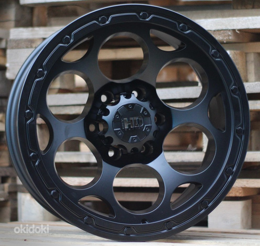 R18x9  6X139.7  ET  M20  110.1  B5748  Black Half Matt (BLHM)  For 4X4  (K2)