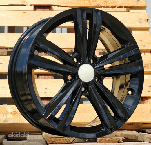 R17x7  5X112  ET  45  57.1  B5619  Black (BL)  For VW  (P+R)