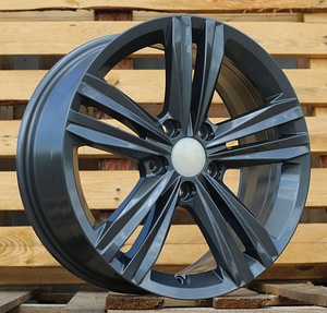R17x7  5X112  ET  45  57.1  B5619  Gun Metal (GM)  For VW  (P+R) (1 foto / 1)