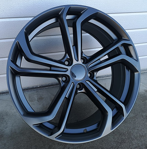 R18x7.5  5X112  ET  42  57.1  B5620  (IN5426)  Black Half Matt (BLHM)  For VW  (K7) (1 foto / 1)