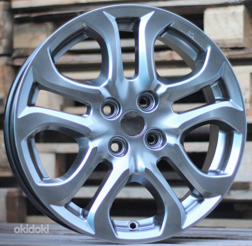 R16x5.5  4X100  ET  40  54.1  B5626  Hyper Black (HB)  For TOYOT  (R+P)  ((AKC 55 Eur))