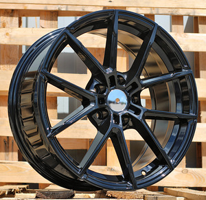 R20x8.5  5X112  ET  26  66.6  B5601  (FA746)  Black (BL)  For BMW  (Z6)  (Rear+Front) (1 foto / 1)