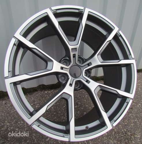 R19x8  5X120  ET  33  72.6  B5601  Grey Polished Half Matt (MGHM)  For BMW  (K2)  ((AKC 90 Eur))