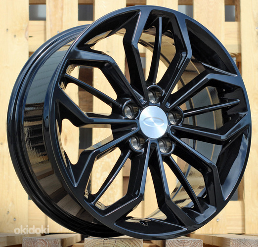 R17x7.5  5X108  ET  50  63.3  B5433  Black (BL)  For FORD  (R)