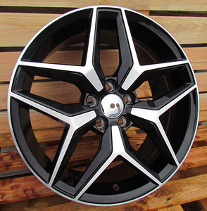 R17x7.5  5X100  ET  45  57.1  B5440  Black Polished+Powder Coating (MBPC)  For SEAT  (P) (1 foto / 1)