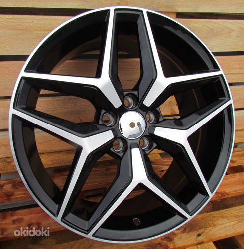R17x7.5  5X100  ET  45  57.1  B5440  Black Polished+Powder Coating (MBPC)  For SEAT  (P)