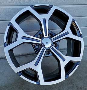 R16x6.5  5X114.3  ET  50  66.1  B5409  Black Polished+Powder Coating (MBPC)  For DACIA  (R) (1 foto / 1)