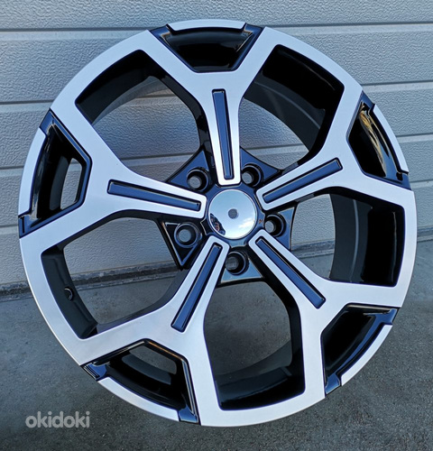 R16x6.5  5X114.3  ET  50  66.1  B5409  Black Polished+Powder Coating (MBPC)  For DACIA  (R)