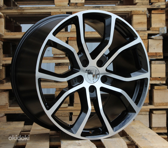R21x11  5X130  ET  58  71.6  B5362  Black Polished (MB)  For PORCH  (K4)  (Rear+Front)