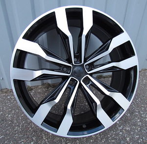 R20x9  5X112  ET  33  66.6  B5333  (A5590)  Black Polished+Powder Coating (MBPC)  For VW  (K7+P)  (TOUAREG) (1 foto / 1)